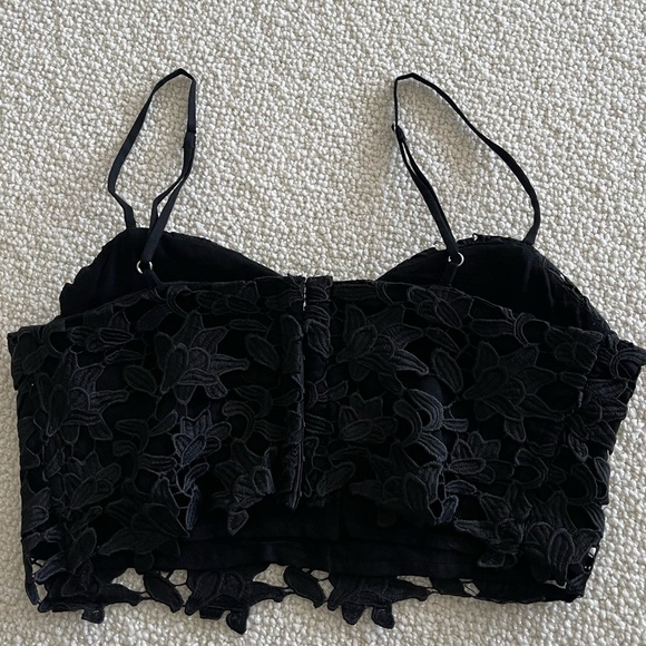 Floral Corset Bralette Top - Picture 3 of 3